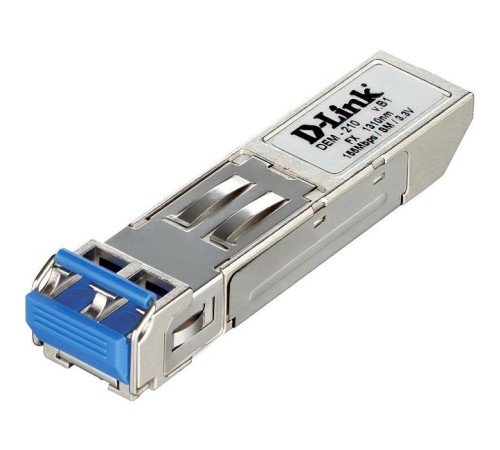 Трансивер/ DEM-210/10 SFP Transceivers, 100Base-LX, Duplex LC, Single-mode, 1310nm, 15KM, 10pcs/pack Трансивер/ DEM-210/10 SFP Transceivers, 100Base-LX, Duplex LC, Single-mode, 1310nm, 15KM, 10pcs/pack
