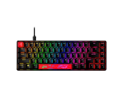 Клавиатура игровая HyperX Alloy Origins 65 Aqua (RUS)/ HyperX Alloy Origins 65 Aqua (RUS)