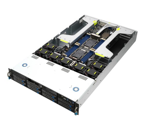 Серверная платформа/ ASUS ESC4000-E10; 2U; 8 x 2.5" or 3.5" HS (SATA/SAS/NVME)+ 1*M.2; Intel PCH C621A; 2 x Socket P+ ; 16*DDR4 RDIMM; 4*PCIex16 (or 8*PCIex16)+ 2*PCIex16 + *; 1+1 Redundant 1600W 80 PLUS Platinum Power Supply Серверная платформа/ ASUS ESC4000-E10; 2U; 8 x 2.5" or 3.5" HS (SATA/SAS/NVME)+ 1*M.2; Intel PCH C621A; 2 x Socket P+ ; 16*DDR4 RDIMM; 4*PCIex16 (or 8*PCIex16)+ 2*PCIex16 + *; 1+1 Redundant 1600W 80 PLUS Platinum Power Supply