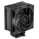 Кулер для процессора DEEPCOOL AG500 DIGITAL BK LGA1700/1200/115X/AM5/AM4 (12шт/кор, TDP 240W, PWM, Fan 120mm, 5 тепл. трубок) RET (R-AG500-BKNDMN-G-2)