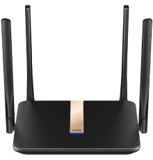 Маршрутизатор/ AC1200 Wi-Fi 4G LTE Cat.4 Router,1200Mbps Wi-Fi, build-in 4G LTE modem, Chipset MediaTek, 300Mbps at 2.4GHz + 867Mbps at 5GHz, 2 WiFi  antennas, 2 Detachable 4G antennas, 4 10/100M RJ45 Ports, Nano SIM Slot, Cudy Mesh Support, PPTP/L2TP/Ope