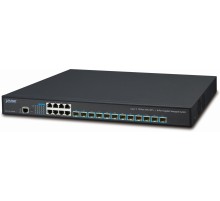 XGS-6350-12X8TR управляемый коммутатор/ Layer 3 12-Port 10G SFP+ + 8-Port 10/100/1000T Stackable Managed Switch with Dual 100~240V AC Redundant Power