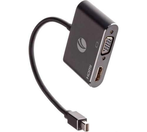 Кабель-переходник/ Кабель-переходник miniDisplayPort(M) ---> HDMI(F)+VGA(F)4K@30Hz VCOM Allum shell<CG646M-0.15> Кабель-переходник/ Кабель-переходник miniDisplayPort(M) ---> HDMI(F)+VGA(F)4K@30Hz VCOM Allum shell<CG646M-0.15>