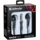 Defender Наушники вставки Basic 610 черный