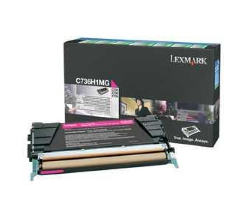 C736 Magenta High Yield Return Program Print Cartridge (10K) C736 Magenta High Yield Return Program Print Cartridge (10K)