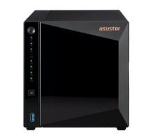 Сетевое хранилище ASUSTOR AS3304T V2 4-Bay NAS/MPl/ARM64 64-bit 1.7GHz/2GBDDR4/noHDD,LFF(HDD,SSD),/1x2.5GbE(LAN)/3xUSB3.2