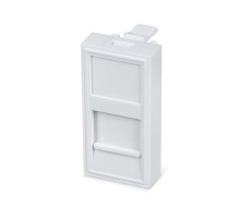 Вставка Cabeus FP-22,5-1M  45x22,5 (Mosaic) для 1 модуля формата Keystone Jack