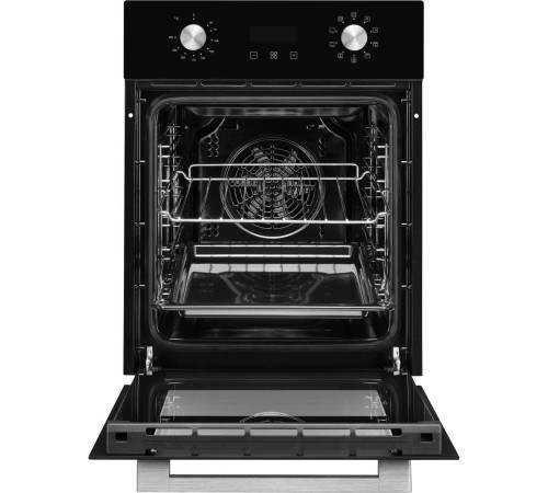 Электрический духовой шкаф Monsher/ ширина 45 см, High-Tech, 50 л, гидролизная очистка, 9 режимов, черный/нерж. сталь Электрический духовой шкаф Monsher/ ширина 45 см, High-Tech, 50 л, гидролизная очистка, 9 режимов, черный/нерж. сталь