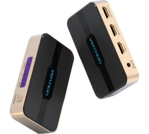 Разветвитель - сплиттер Vention HDMI 19F/2x19F на 2 монитора