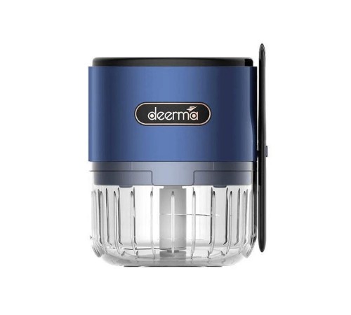 Портативный измельчитель deerma Mini Food Chopper Electric DEM-JS100 Blue, 40W, volume - 150ml Портативный измельчитель deerma Mini Food Chopper Electric DEM-JS100 Blue, 40W, volume - 150ml