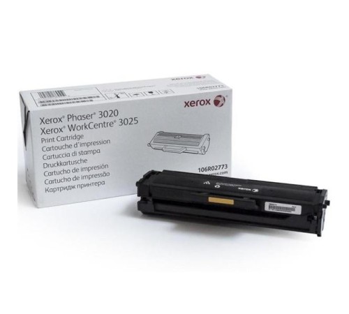 Тонер-картридж Xerox Phaser 3020 WC 3025 (1,5K стр.), черный Тонер-картридж Xerox Phaser 3020 WC 3025 (1,5K стр.), черный