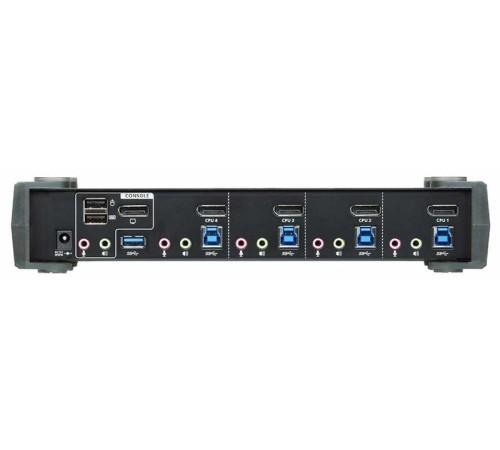 КВМ переключатель ATEN 4P USB 4K DP/F. Audio KVMP/USB3.0 Switch