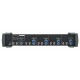 КВМ переключатель ATEN 4P USB 4K DP/F. Audio KVMP/USB3.0 Switch