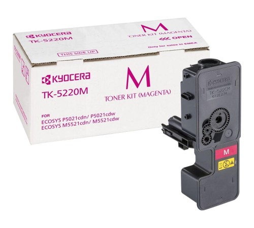 тонер-картридж Kyocera TK-5220M (1.2K)/ Toner Cartridge Kyocera TK-5220M (1.2K) тонер-картридж Kyocera TK-5220M (1.2K)/ Toner Cartridge Kyocera TK-5220M (1.2K)