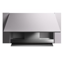 Встраиваемая вытяжка FALMEC VIRGOLA TOUCH 90, серия Design, 86 см, сенсорное управление, светодиодное освещение Dynamic Led Light, 4 скорости, отвод/циркуляция, интенсивный режим, режим 24 часа, таймер, максимальная производительность 800 м3/ч, угольный ф
