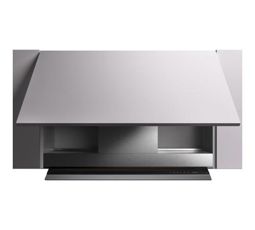 Встраиваемая вытяжка FALMEC VIRGOLA TOUCH 90, серия Design, 86 см, сенсорное управление, светодиодное освещение Dynamic Led Light, 4 скорости, отвод/циркуляция, интенсивный режим, режим 24 часа, таймер, максимальная производительность 800 м3/ч, угольный ф Встраиваемая вытяжка FALMEC VIRGOLA TOUCH 90, серия Design, 86 см, сенсорное управление, светодиодное освещение Dynamic Led Light, 4 скорости, отвод/циркуляция, интенсивный режим, режим 24 часа, таймер, максимальная производительность 800 м3/ч, угольный ф