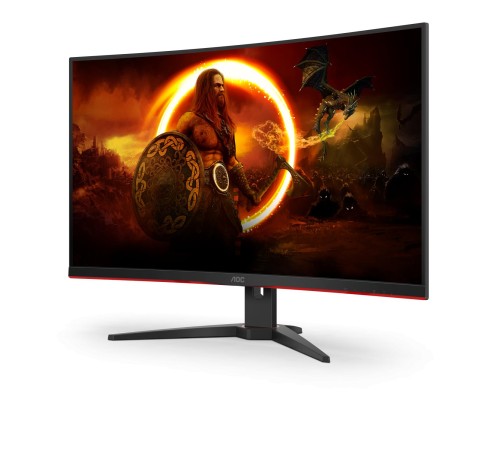 Монитор игровой 31.5'' 16:9 2560х1440(WQHD) VA, Curved, 165 Hz, 250 cd/m2, 3000:1, 80M:1, 4ms, 2xHDMI, DP, Tilt, Speakers, Black+Cherry (Мятая упаковка) Монитор игровой 31.5'' 16:9 2560х1440(WQHD) VA, Curved, 165 Hz, 250 cd/m2, 3000:1, 80M:1, 4ms, 2xHDMI, DP, Tilt, Speakers, Black+Cherry (Мятая упаковка)