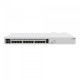 Маршрутизатор/ CCR2116-12G-4S+ Cloud Core Router with Amazon Annapurna Labs Alpine v3 AL73400 CPU (16-cores, 2GHz per core) and Marvell 98DX3255 switch-chip, 16GB RAM, 4xSFP+ cage, 13xGbit LAN, M.2 PCIe slot, RouterOS L6, 1U rackmount case, Dual PSU