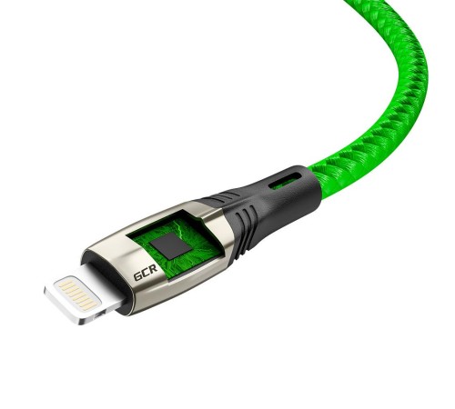 GCR Кабель 1.2m для iPhone, iPad, Air,, MFI series MERCEDES, GREEN NYLON, GCR-52784 GCR Кабель 1.2m для iPhone, iPad, Air,, MFI series MERCEDES, GREEN NYLON, GCR-52784
