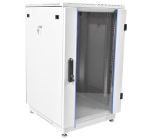 Шкаф ЦМО Шкаф телекоммуникационный напольный 24U (600  600) дверь стекло