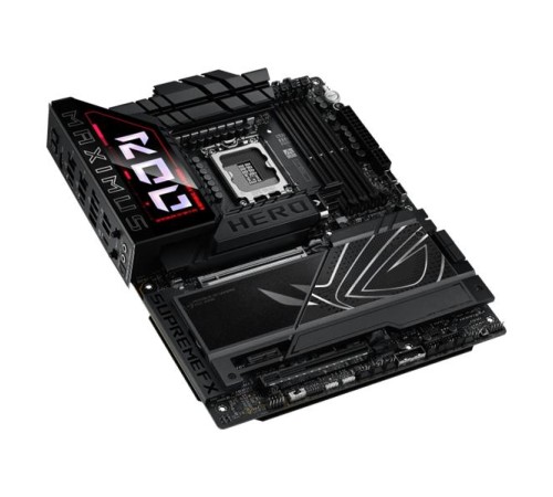 Материнская плата ASUS ROG MAXIMUS Z890 HERO, LGA1851, Z890, 4*DDR5, 4*SATA, 6*M.2, 8*USB 3.2, Type-C, 2*PCIx16, 1*PCIx1,  2*Thunderbolt™ 4, HDM, ATX; 90MB1ID0-M0EAY0