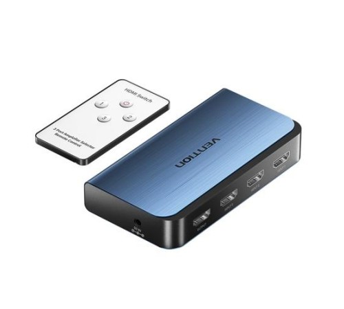 Переключатель (switch) 3x1 Vention HDMI v2.0 Переключатель (switch) 3x1 Vention HDMI v2.0