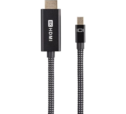 Кабель/ Кабель miniDisplayPort M-> HDMI M 4K@120Hz/8K@30Hz 1.8m Telecom,оплетка (TA820M-1.8M)