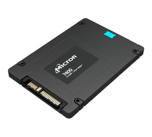 Твердотельный накопитель/ Micron SSD 7400 PRO, 3840GB, U.3(2.5" 7mm), NVMe, PCIe 4.0 x4, 3D TLC, R/W 6600/3500MB/s, IOPs 800 000/150 000, TBW 7000, DWPD 1 (12 мес.) Твердотельный накопитель/ Micron SSD 7400 PRO, 3840GB, U.3(2.5" 7mm), NVMe, PCIe 4.0 x4, 3D TLC, R/W 6600/3500MB/s, IOPs 800 000/150 000, TBW 7000, DWPD 1 (12 мес.)