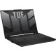 Ноутбук/ ASUS TUF F15 FX507VI-LP096 15.6"(1920x1080 (матовый, 144Hz) IPS)/Intel Core i7 13620H(2.4Ghz)/16384Mb/512PCISSDGb/noDVD/Ext:nVidia GeForce RTX4070(8192Mb)/Cam/BT/WiFi/90WHr/war 1y/2.2kg/Mecha Gray/DOS