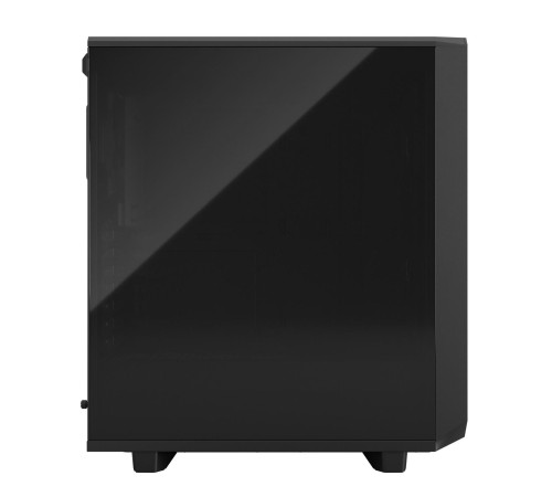 Корпус ПК без блока питания/ Case Fractal Design Meshify 2 Compact TG Dark Tint, Midi-Tower, 2x140mm + 1x120mm, 2xUSB-A 3.2 + 1xUSB 3.2 Type-C ATX, mATX, mITX Black
