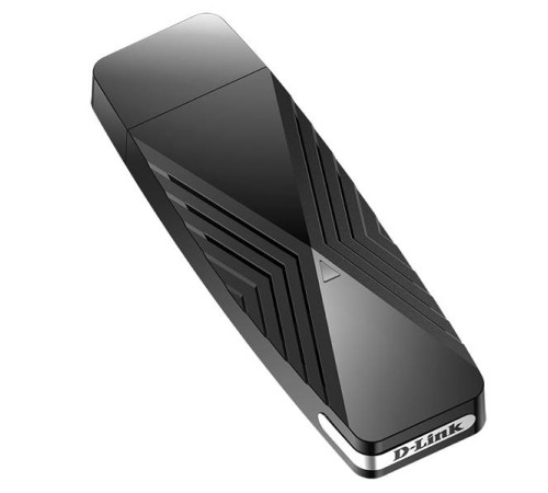 Wi-Fi адаптер D-Link Двухдиапазонный Wi-Fi 6 USB 3.0 адаптер AX1800, 2 внутренние антенны
