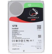 Жесткий диск/ RECERTIFIED HDD Seagate SATA 12Tb IronWolf 6Gb/s 7200 256Mb 1 year warranty (replacement ST12000VN0008) RECERTIFIED