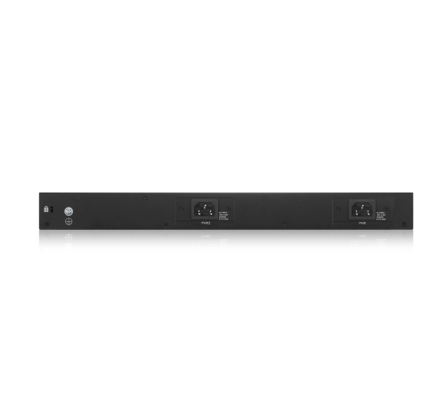 Коммутатор/ ZYXEL ZYXEL XGS4600-32F L3 Managed Switch, 24 port Gig SFP, 4 dual pers.  and 4x 10G SFP+, stackable, dual PSU