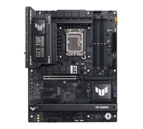 Материнская плата ASUS TUF GAMING Z890-PLUS WIFI, LGA1851, Z890, 4*DDR5, 4*SATA, 4*M.2, 6*USB 3.2, Type-C, 2*PCIx16, 1*PCIx4, 2*PCIx1,  Thunderbolt™ 4, HDMI+DP, ATX; 90MB1IQ0-M0EAY0