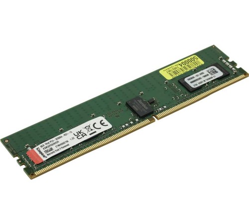 Память оперативная/ Kingston 8GB 3200MT/s DDR4 ECC Reg CL22 DIMM 1Rx8 Hynix D Rambus Память оперативная/ Kingston 8GB 3200MT/s DDR4 ECC Reg CL22 DIMM 1Rx8 Hynix D Rambus