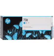 Картридж/ HP 738 300-ml Cyan DesignJet Ink Cartridge
