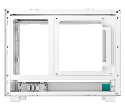 корпус Deepcool CH160 WH без БП, боковое окно (закаленное стекло), белый, MINI-ITX