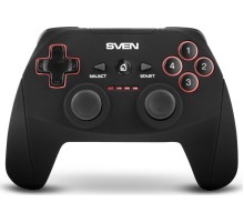 Беспроводной геймпад SVEN GC-2040 (11 кл. 2 мини-джойстика, D-pad, Soft Touch, PC/PS3/Xinput)