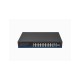 Управляемый L2 PoE коммутатор Gigabit Ethernet/ Управляемый L2 PoE коммутатор Gigabit Ethernet на 16 RJ45 PoE + 2 x RJ45 + 2 GE SFP портов. Порты: 16 x GE (10/100/1000 Base-T) с поддержкой PoE (IEEE 802.3af/at), 2 x GE (10/100/1000 Base-T) Uplink, 2 x GE
