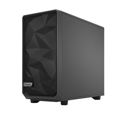 Корпус ПК без блока питания/ Case Fractal Design Meshify 2 TG Light Tint, Midi-Tower, 3x140mm, 2xUSB-A 3.2 + 1xUSB 3.2 Type-C E-ATX, ATX, mATX, mITX Gray