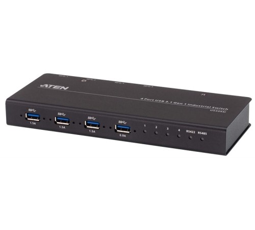 USB коммутатор ATEN 4 x 4 USB 3.2 Gen 1 Industrial Hub Switch USB коммутатор ATEN 4 x 4 USB 3.2 Gen 1 Industrial Hub Switch