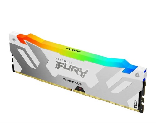 Оперативная память Kingston 16GB 7600MT/s DDR5 CL38 DIMM FURY Renegade RGB White XMP