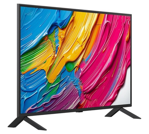 Телевизор ЖК 43'' LG/ 43", Ultra HD, Dynamic QNED Color, Local Dimming, Smart TV, WebOS, Wi-Fi, DVB-T2/C/S2, MR, 60Hz Native, 2.0ch (20W), 2 HDMI, 2 USB, 2 Pole, Charcoal Black, 2025