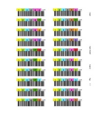 Комплект наклейки для ленточной библиотеки DELL LTO8 Storage Tape Labels (pack of 200 pieces), 401-600, Cust Kit