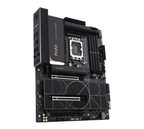 Материнская плата ASUS PROART Z890-CREATOR WIFI, LGA1851, Z890, 4*DDR5, 4*SATA, 5*M.2, 6*USB 3.2, 1*USB 2.0, Type-C, 3*PCIx16, DP+HDMI, ATX; 90MB1JD0-M0EAY0