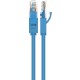 Greenconnect Патч-корд прямой 0.1m, UTP кат.5e, синий, позолоченные контакты, 24 AWG, литой, GCR-LNC01-0.1m, ethernet high speed 1 Гбит/с, RJ45, T568B