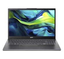 Ноутбук/ ACER Aspire 15 A15-51M-59VN 15.6"(1920x1080 (матовый) IPS)/Intel Core 5 120U(1.4Ghz)/8192Mb/512PCISSDGb/noDVD/Int:UMA/Cam/BT/WiFi/50WHr/war 1y/1.8kg/Iron/noOS