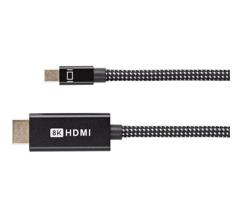 Кабель/ Кабель miniDisplayPort M-> HDMI M 4K@120Hz/8K@30Hz 1.8m Telecom,оплетка (TA820M-1.8M)