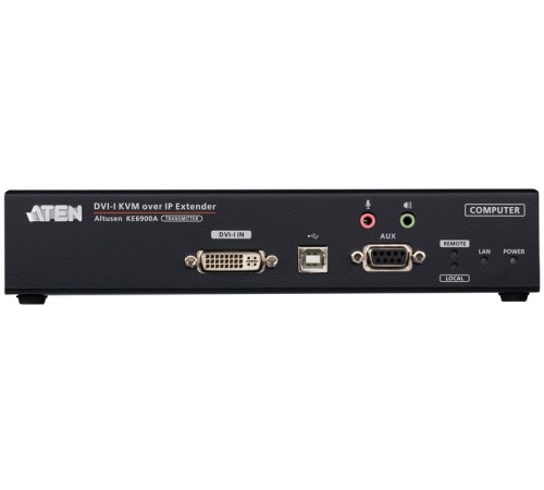 Удлинитель ATEN DVI-I Single Display KVM over IP Transmitter Удлинитель ATEN DVI-I Single Display KVM over IP Transmitter