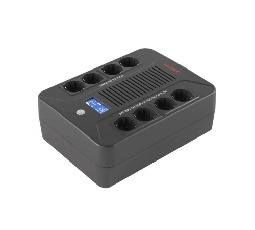 Линейно-интерактивный ИБП ДКС серии Info PDU, 800 ВА/480 Вт,1/1,8xSchuko, LCD, 1x8Aч Линейно-интерактивный ИБП ДКС серии Info PDU, 800 ВА/480 Вт,1/1,8xSchuko, LCD, 1x8Aч